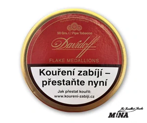 Dýmkový tabák Davidoff Flake Medallions 50g