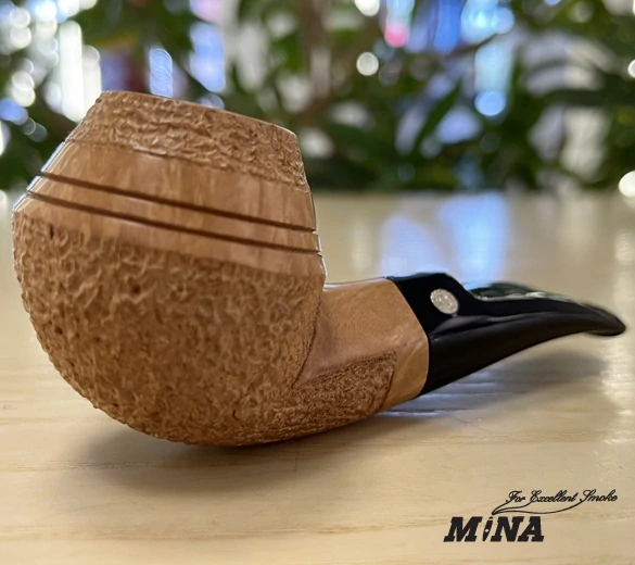 Dýmka Mastro de Paja natura rusticata